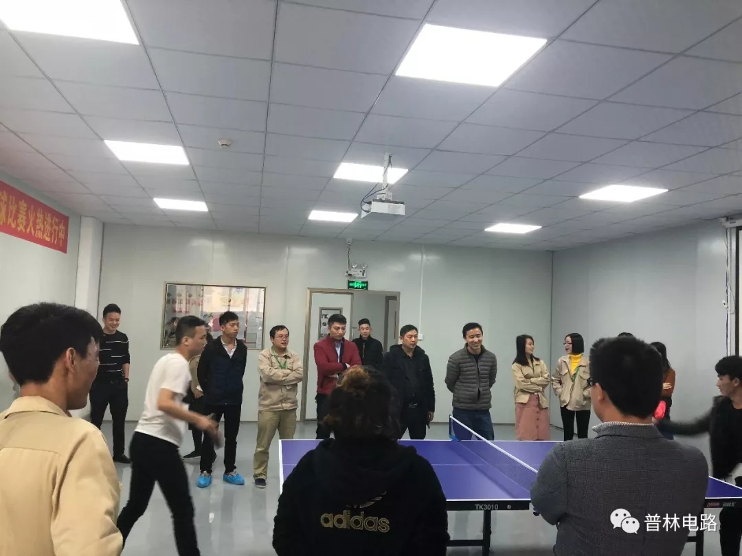 2018“普林杯”乒乓球赛火热进行中