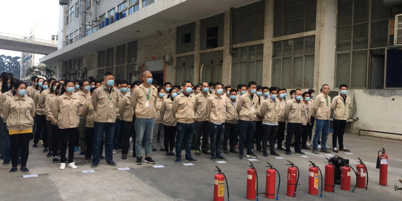 消防设施别乱动，扑救火灾有大用（消防演习）